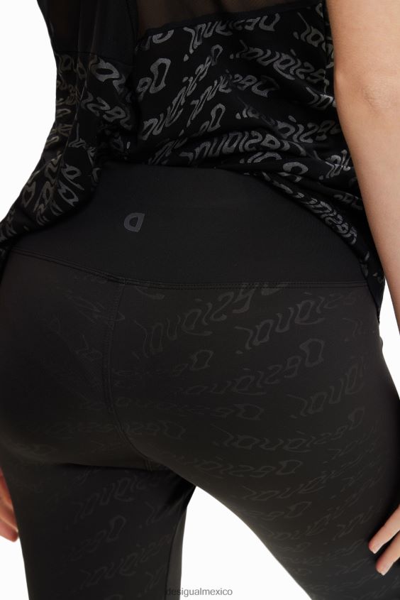 Desigual mujer leggins deportivos con logo VZ26R0757 ropa