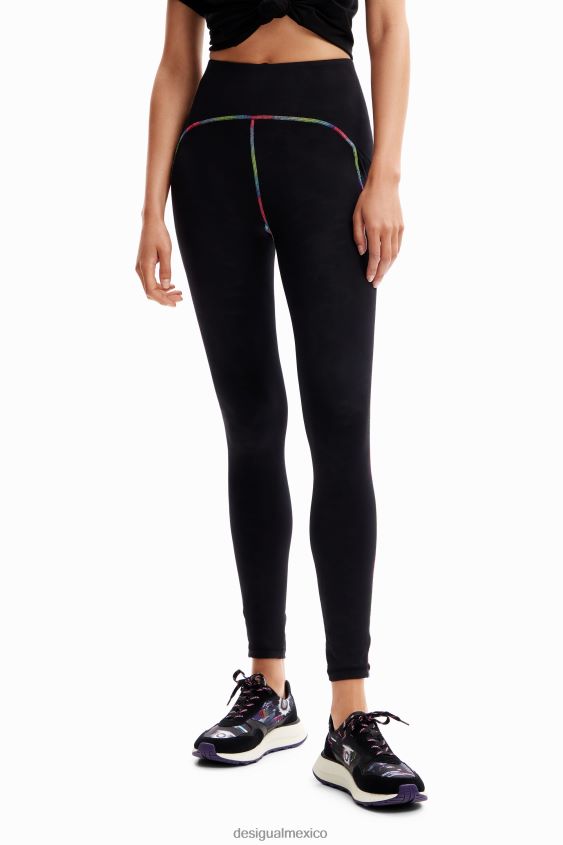 Desigual mujer leggins deportivos en contraste VZ26R0193 ropa