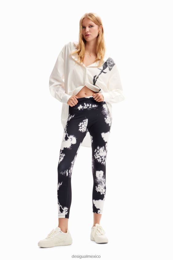 Desigual mujer leggins deportivos florales VZ26R0119 ropa