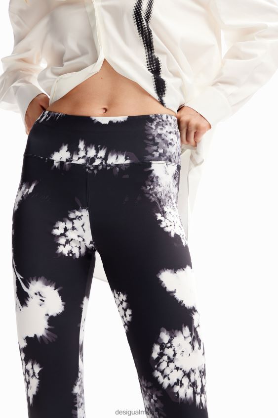 Desigual mujer leggins deportivos florales VZ26R0119 ropa