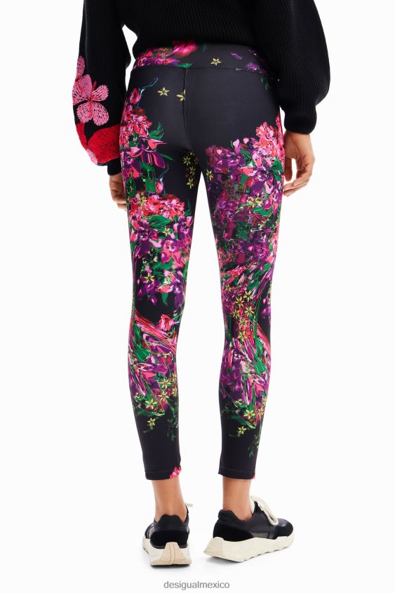 Desigual mujer leggins deportivos florales VZ26R097 ropa