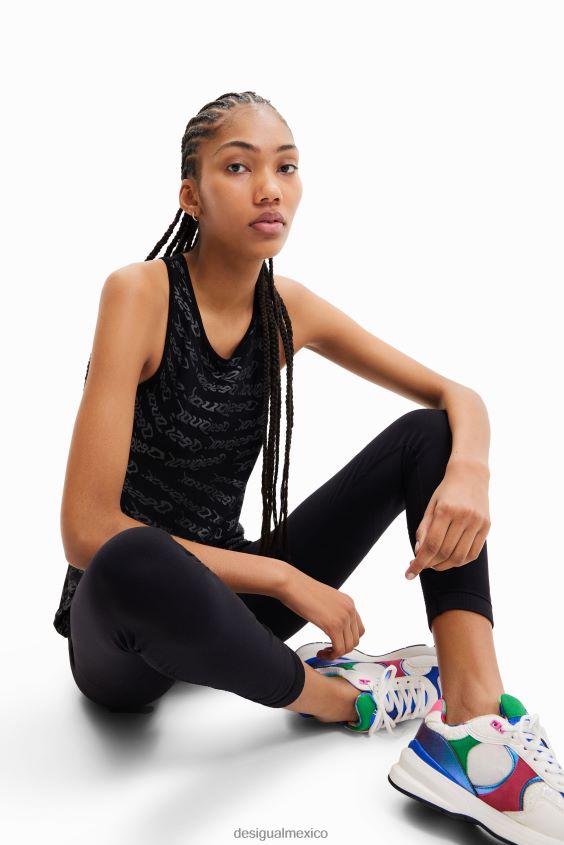 Desigual mujer leggins elásticos texturizados VZ26R0424 ropa