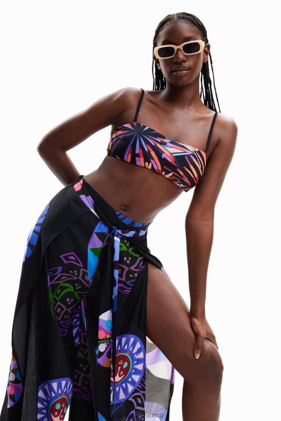 Desigual mujer metro. pantalones con aberturas de christian lacroix VZ26R0983 ropa