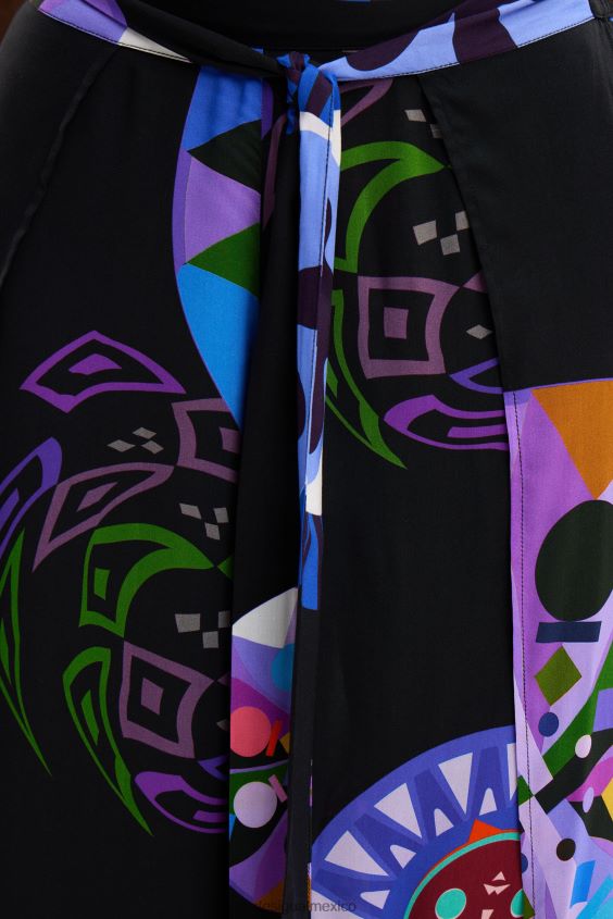 Desigual mujer metro. pantalones con aberturas de christian lacroix VZ26R0983 ropa