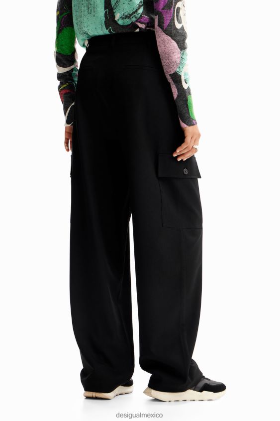 Desigual mujer metro. pantalones de vestir christian lacroix VZ26R0201 ropa