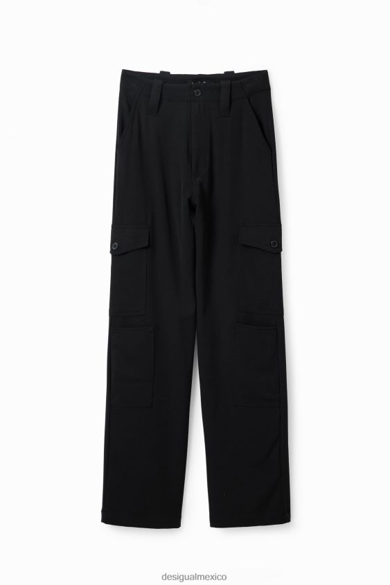 Desigual mujer metro. pantalones de vestir christian lacroix VZ26R0201 ropa