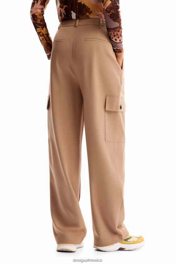 Desigual mujer metro. pantalones de vestir christian lacroix VZ26R062 ropa