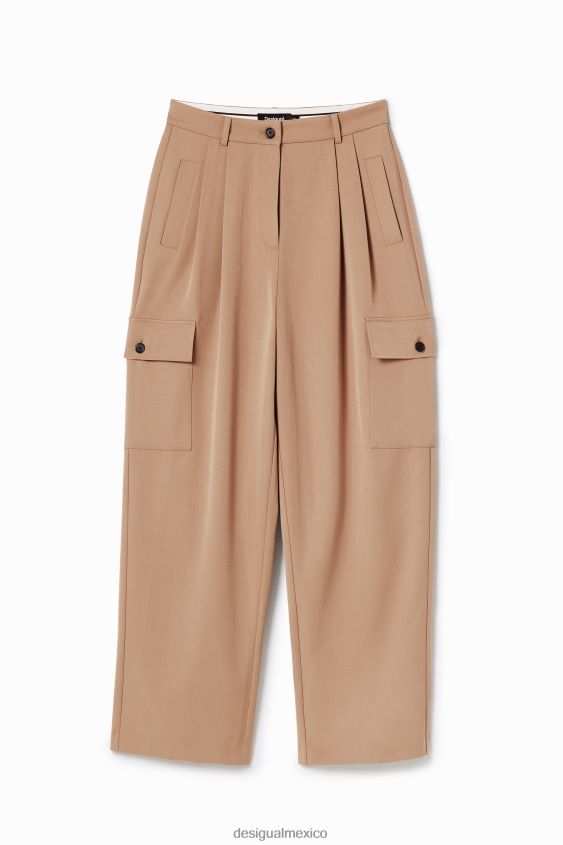 Desigual mujer metro. pantalones de vestir christian lacroix VZ26R062 ropa