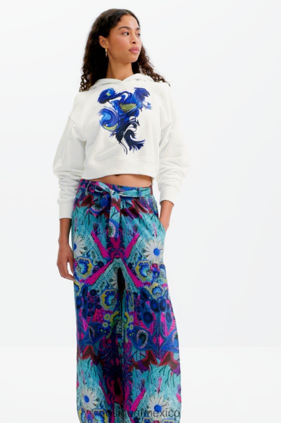 Desigual mujer metro. pantalones palazzo de christian lacroix VZ26R0450 ropa
