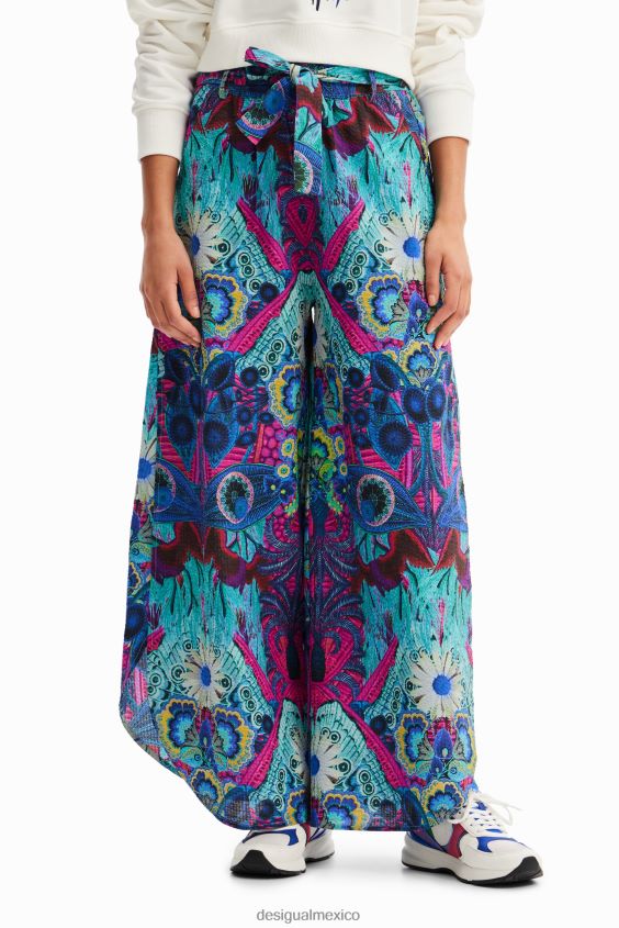 Desigual mujer metro. pantalones palazzo de christian lacroix VZ26R0450 ropa