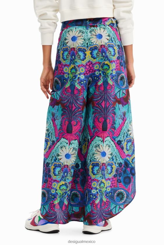 Desigual mujer metro. pantalones palazzo de christian lacroix VZ26R0450 ropa