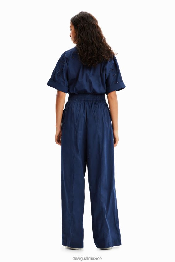 Desigual mujer mono con bordado suizo VZ26R0476 ropa