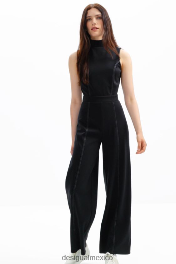 Desigual mujer mono culotte con costuras VZ26R061 ropa