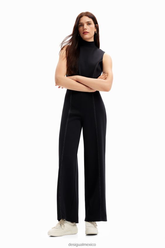 Desigual mujer mono culotte con costuras VZ26R061 ropa
