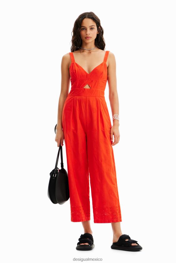 Desigual mujer mono largo flocado VZ26R0879 ropa