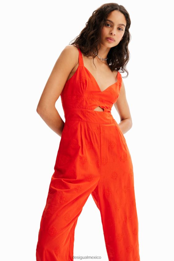 Desigual mujer mono largo flocado VZ26R0879 ropa