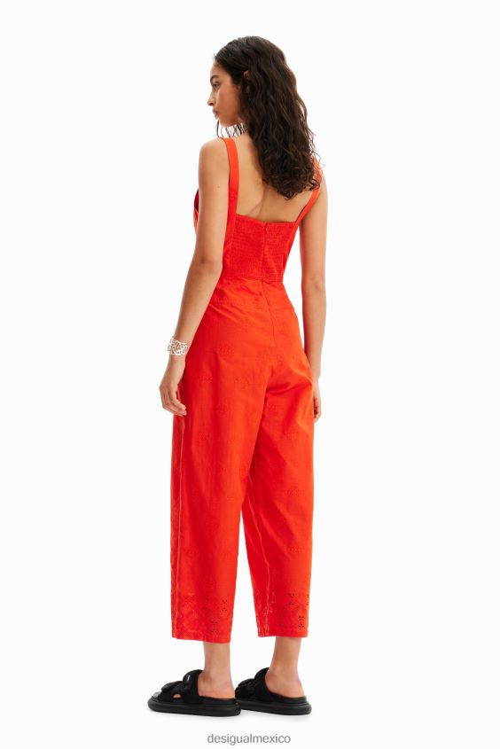 Desigual mujer mono largo flocado VZ26R0879 ropa