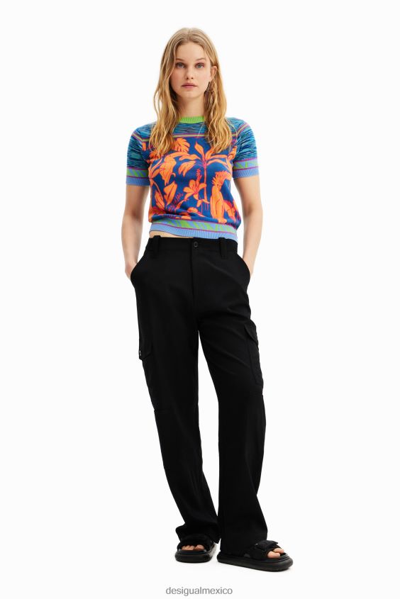 Desigual mujer pantalon cargo basico VZ26R0162 ropa