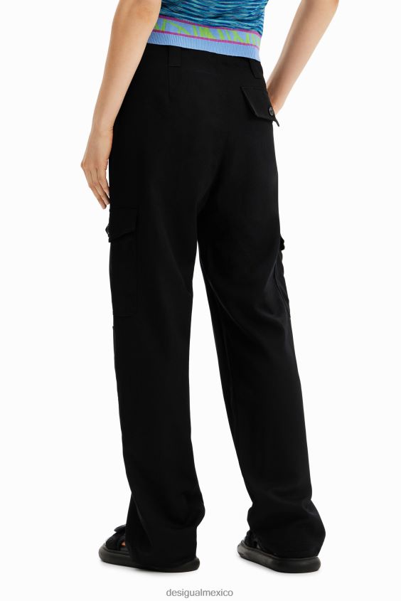 Desigual mujer pantalon cargo basico VZ26R0162 ropa