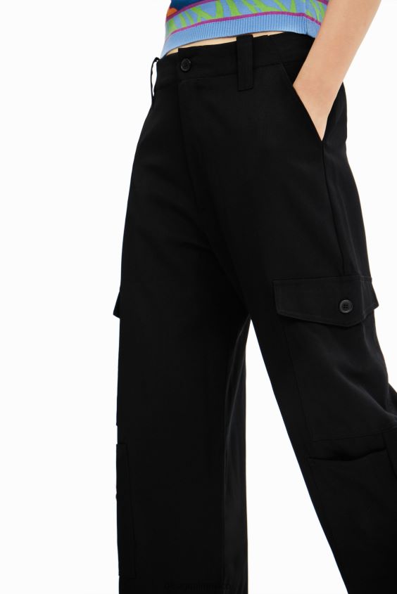 Desigual mujer pantalon cargo basico VZ26R0162 ropa