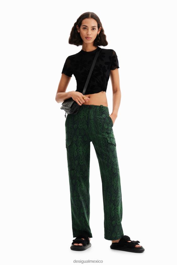 Desigual mujer pantalones VZ26R0596 ropa