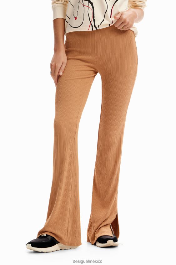 Desigual mujer pantalones acampanados elásticos VZ26R018 ropa