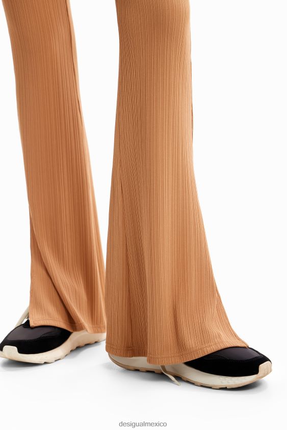 Desigual mujer pantalones acampanados elásticos VZ26R018 ropa