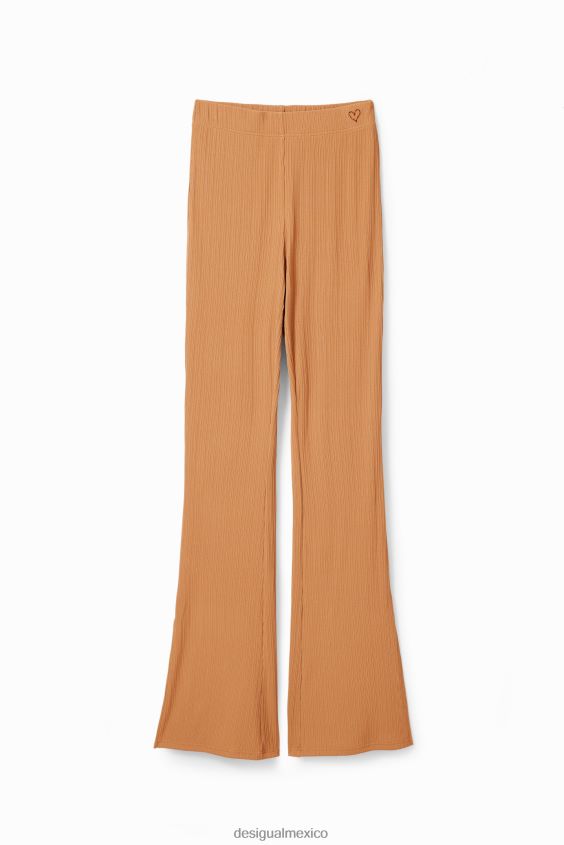 Desigual mujer pantalones acampanados elásticos VZ26R018 ropa