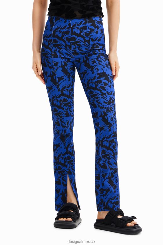 Desigual mujer pantalones arty con aberturas VZ26R0610 ropa
