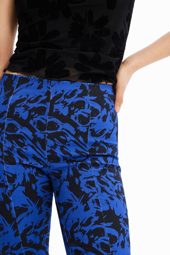 Desigual mujer pantalones arty con aberturas VZ26R0610 ropa