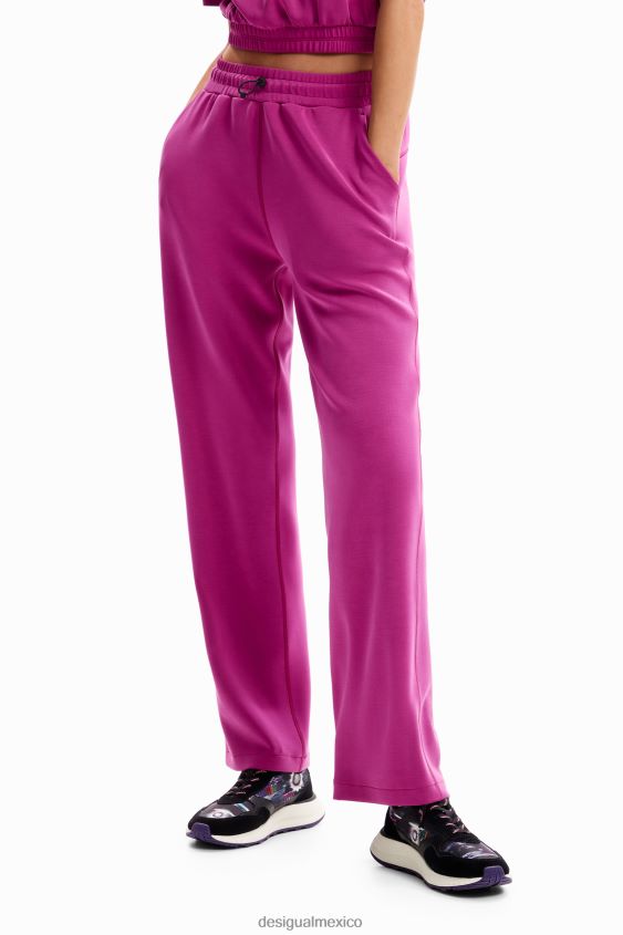 Desigual mujer pantalones deportivos anchos VZ26R0171 ropa