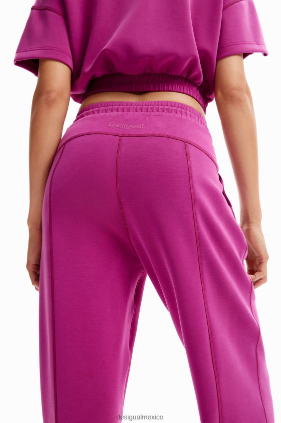 Desigual mujer pantalones deportivos anchos VZ26R0171 ropa