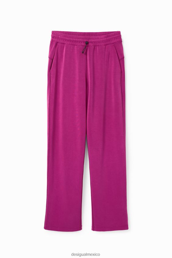 Desigual mujer pantalones deportivos anchos VZ26R0171 ropa