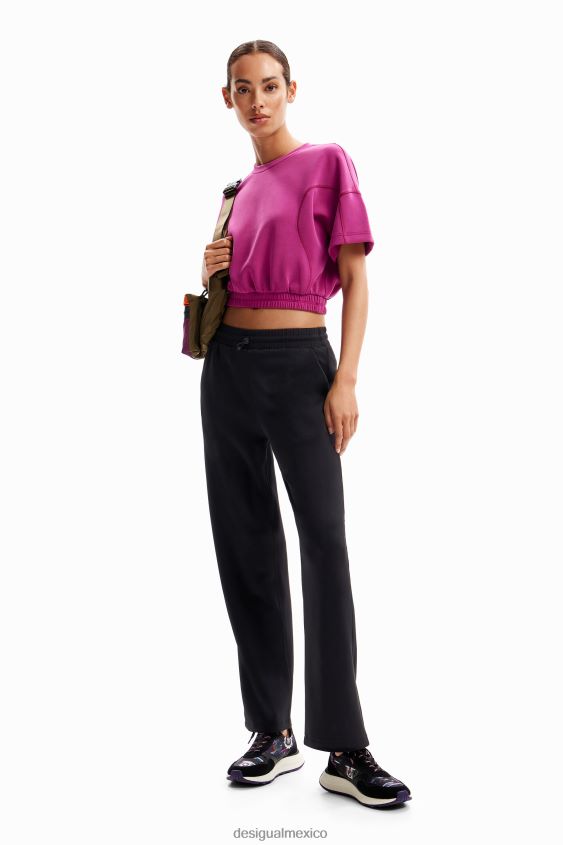 Desigual mujer pantalones deportivos anchos VZ26R0828 ropa
