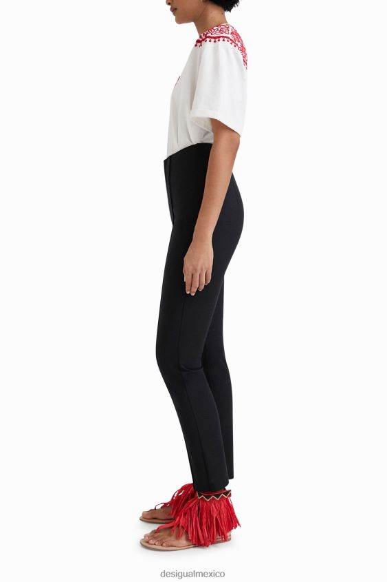 Desigual mujer pantalones pitillo stella jean VZ26R01079 ropa