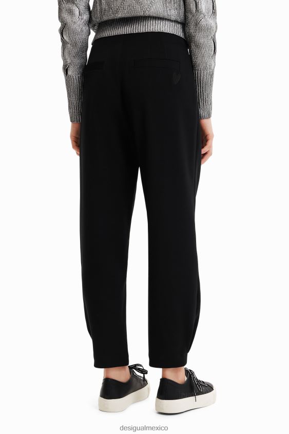 Desigual mujer pantalones plisados VZ26R0981 ropa