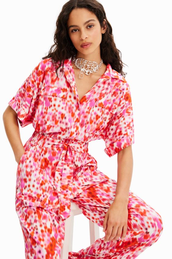 Desigual mujer traje estilo caldera floral VZ26R0463 ropa