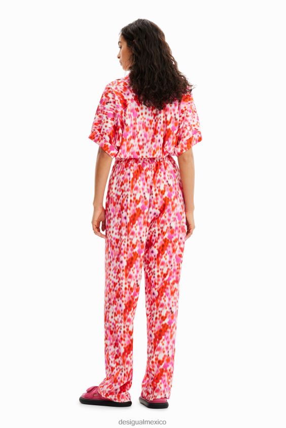 Desigual mujer traje estilo caldera floral VZ26R0463 ropa