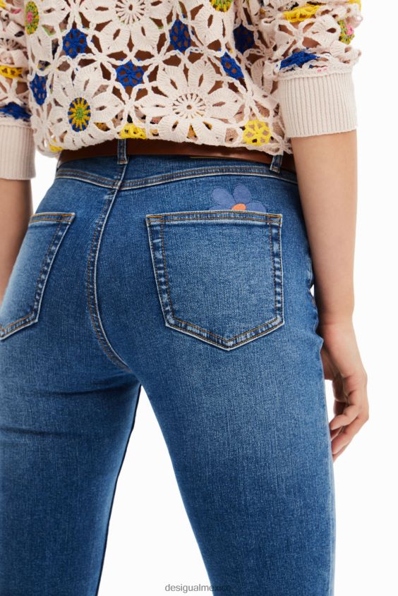 Desigual mujer vaqueros acampanados VZ26R0200 ropa
