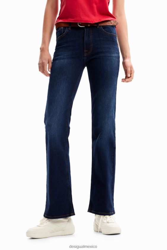 Desigual mujer vaqueros acampanados VZ26R0243 ropa