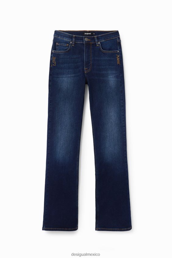 Desigual mujer vaqueros acampanados VZ26R0243 ropa