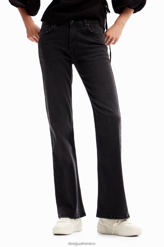 Desigual mujer vaqueros acampanados VZ26R0262 ropa