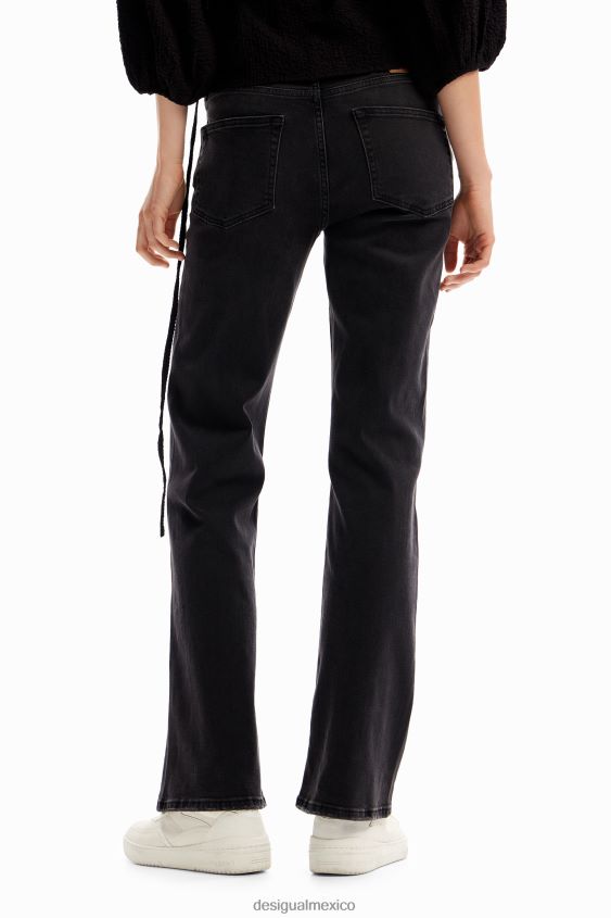 Desigual mujer vaqueros acampanados VZ26R0262 ropa