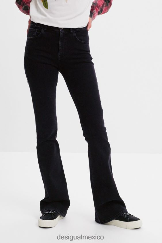 Desigual mujer vaqueros acampanados VZ26R0581 ropa