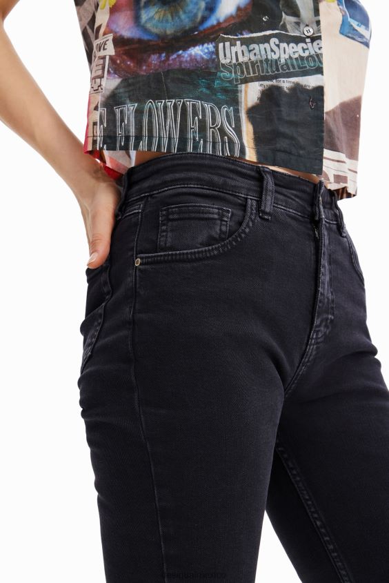 Desigual mujer vaqueros acampanados VZ26R0581 ropa