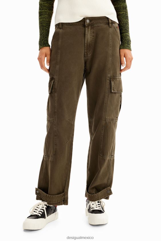 Desigual mujer vaqueros cargo VZ26R0148 ropa