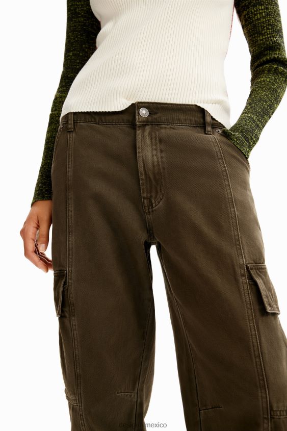 Desigual mujer vaqueros cargo VZ26R0148 ropa