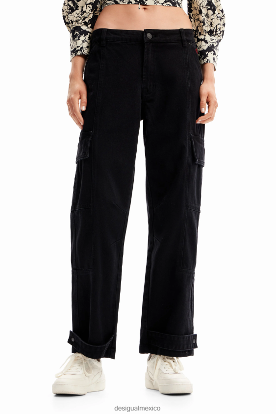 Desigual mujer vaqueros cargo VZ26R0249 ropa