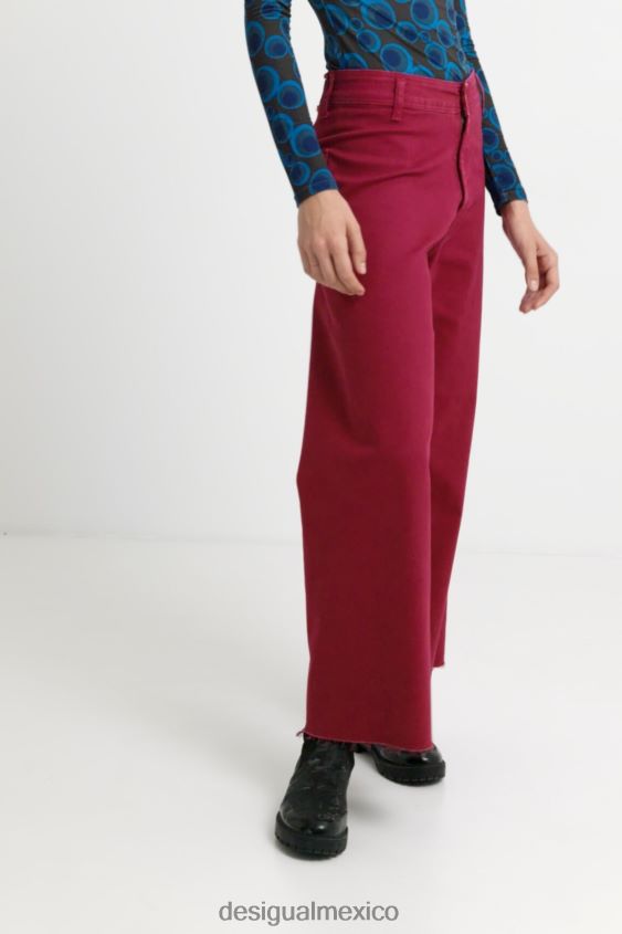 Desigual mujer vaqueros culotte capri VZ26R0735 ropa