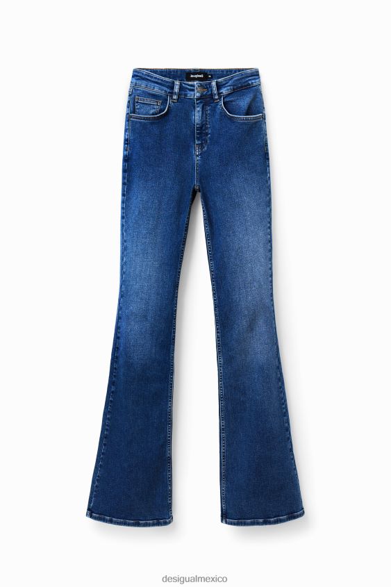 Desigual mujer vaqueros largos acampanados VZ26R0996 ropa